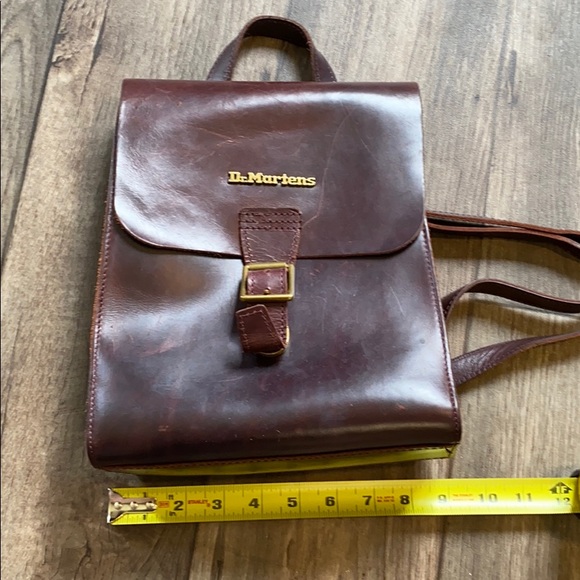 Dr. Martens Brown Leather Backpack - Picture 10 of 16